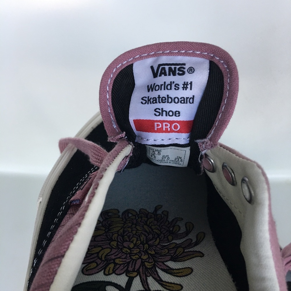 VANS Era Pro x Lizzie Armanto Black Nostalgia Rose - Picture 7 of 11